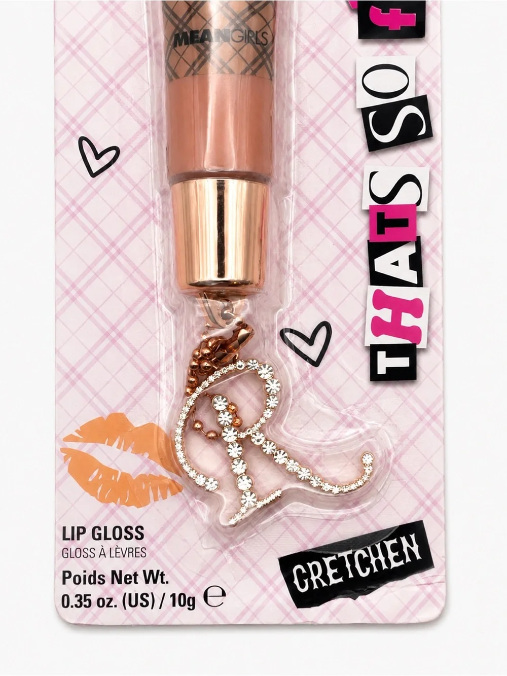 Revolution x Mean Girls That’s So Fetch Lip Gloss Gretchen w/ Charm NIP